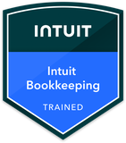 Intuit Certified Bookkeeping Professional badge